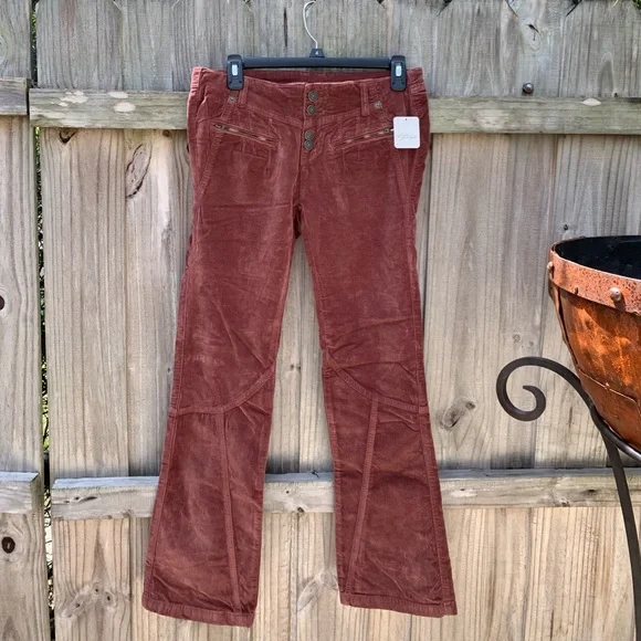 Free People Hit Back Slim Flare Pants - Picture 3 of 13